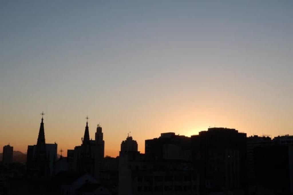 Centro Da Cidade Com Vista Para O Cristo Rio de Janeiro Exteriér fotografie