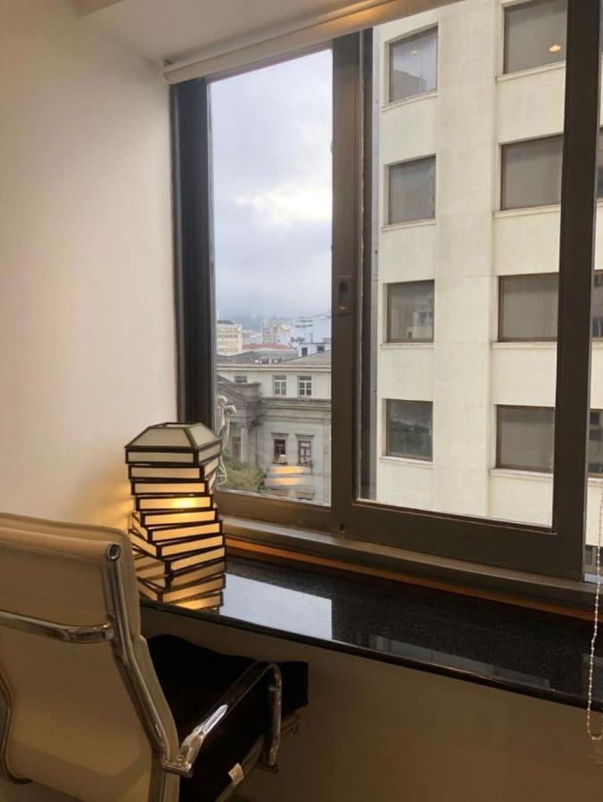 Centro Da Cidade Com Vista Para O Cristo Rio de Janeiro Exteriér fotografie